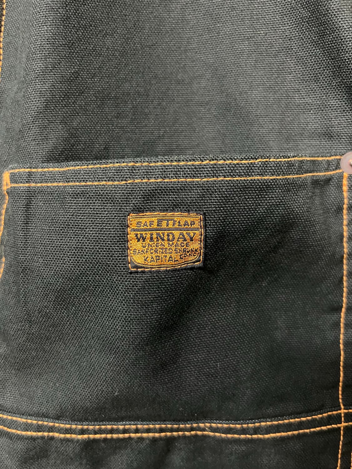 캐피탈 럼버팬츠 블랙 3사이즈 상품이미지3