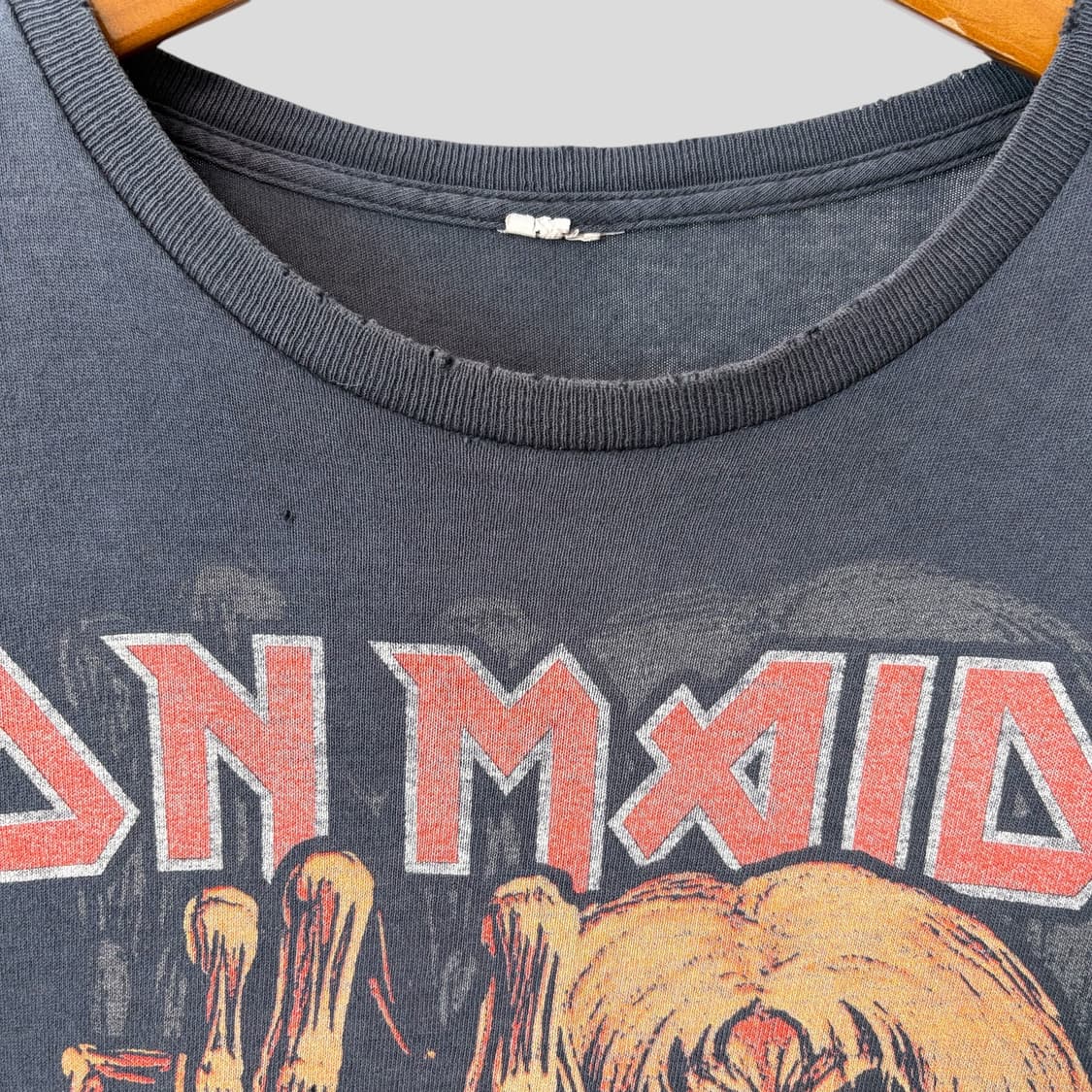 (L)Iron Maiden 아이언메이든 빈티지 밴드 반팔티셔츠 상품이미지3
