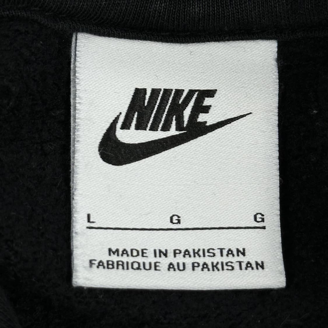나이키 센터 스우시 블랙 후드티 (L) 상품이미지4