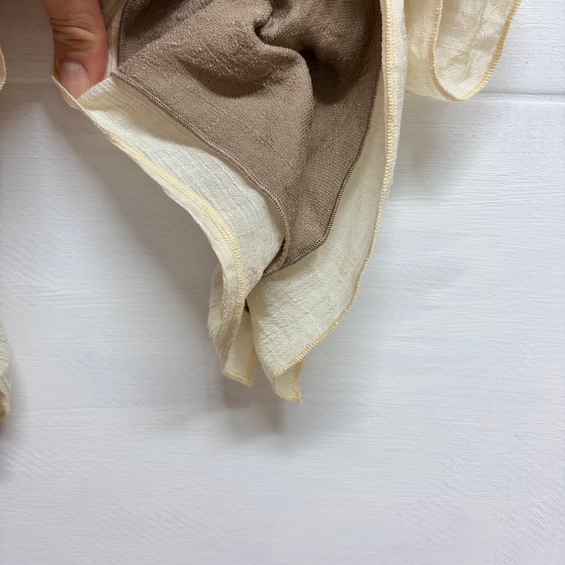 러플 셔링 오리엔탈 모리걸 머플러 스카프 JPN  상품이미지6