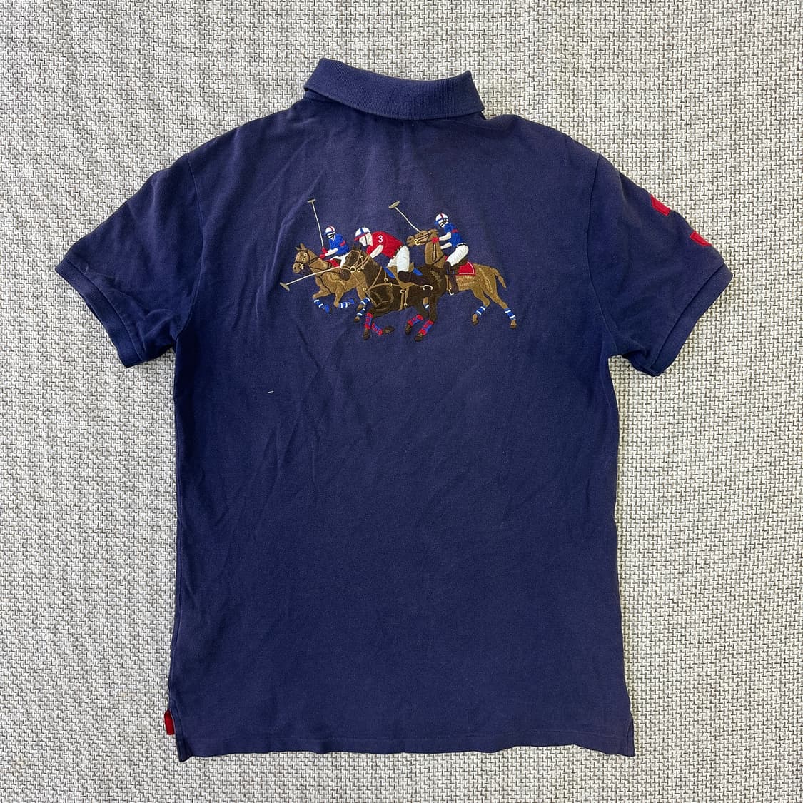 S 폴로랄프로렌 포니 카라 반팔 티 0409D 상품이미지4