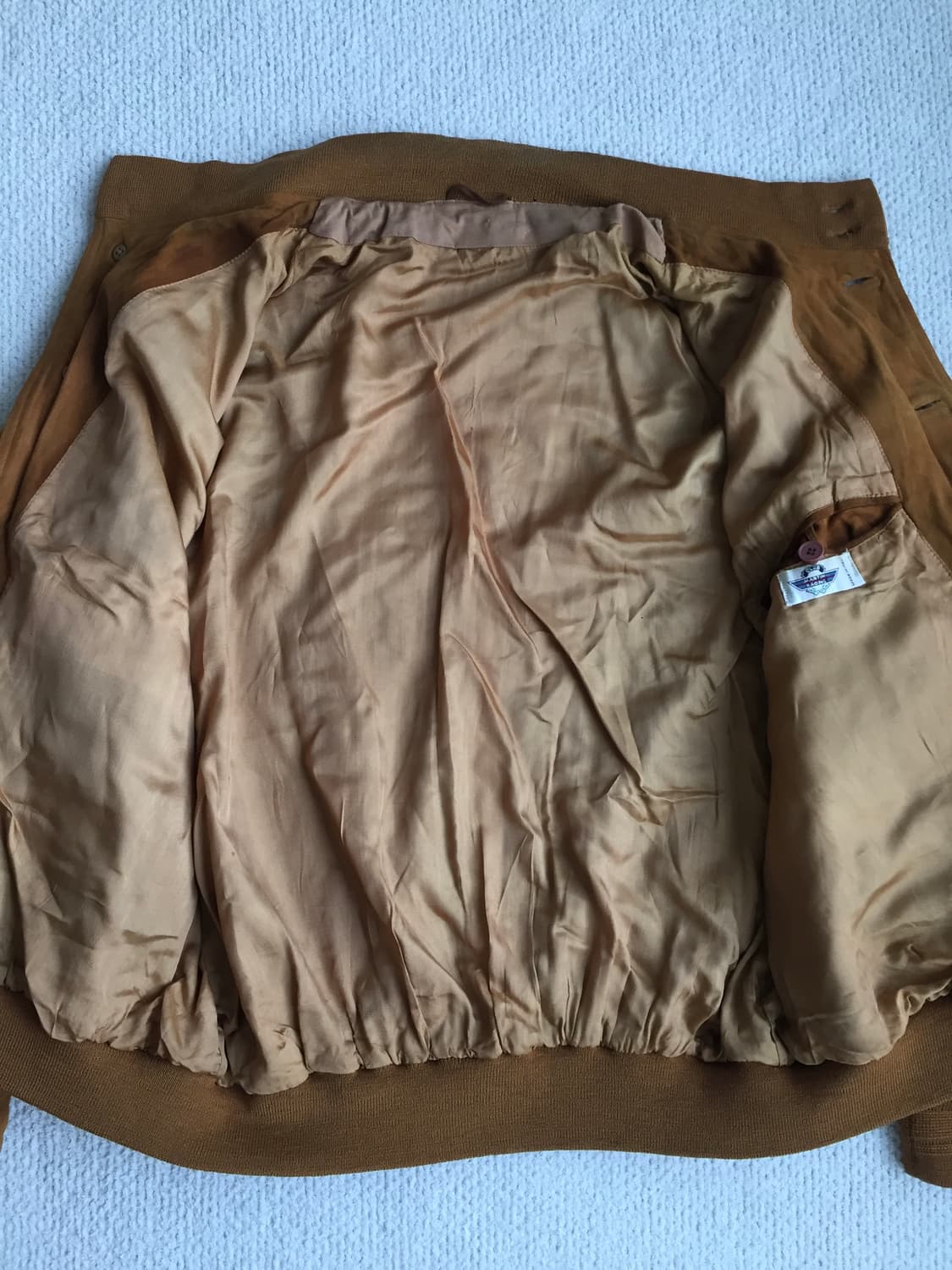 80’s 헤비 고트 스웨이드 a1 자켓 상품이미지9