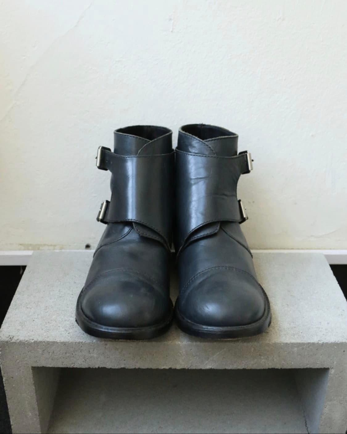 카반드주카 레더 앵클 부츠 상품이미지2