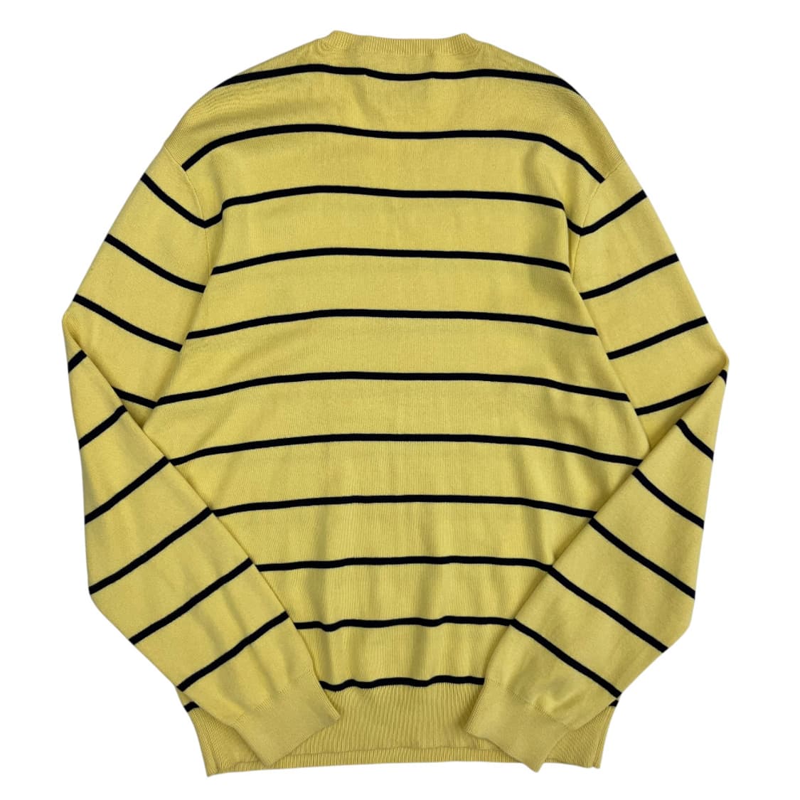 폴로 랄프로렌 블랙포니 피마코튼 옐로우 니트 M 상품이미지3