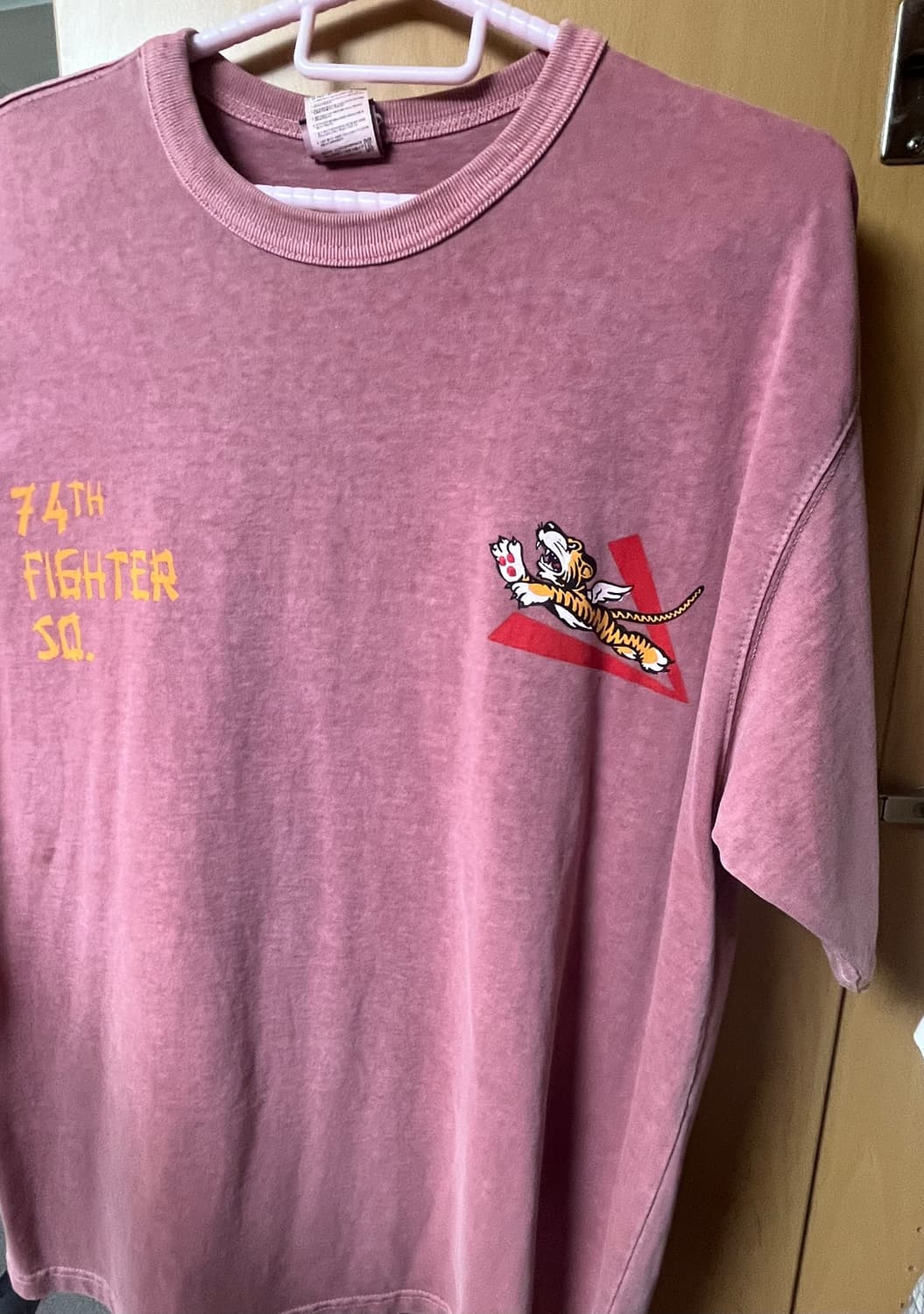 아웃스탠딩 MIL SERIES TEE pink (M) 상품이미지3