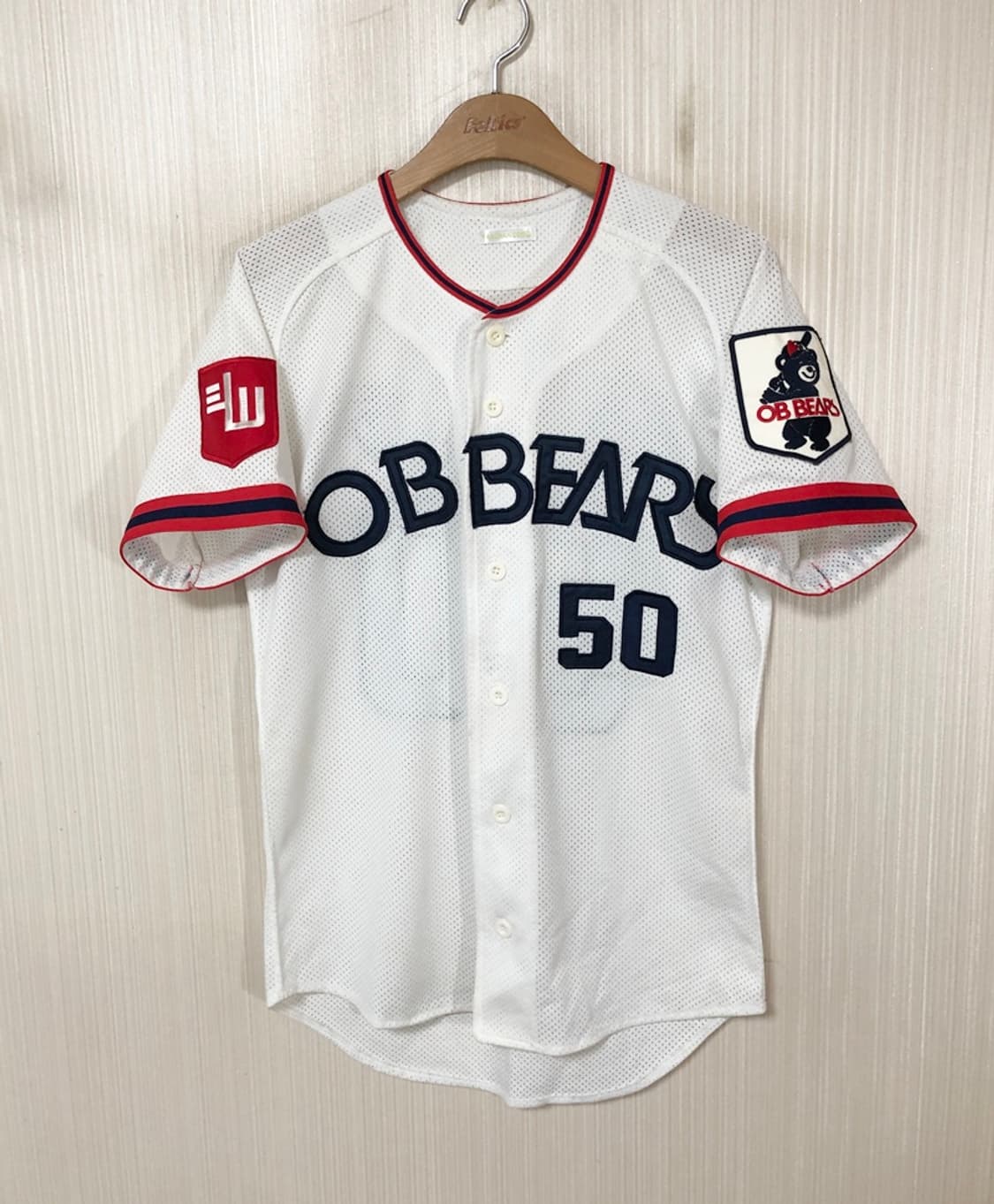 KBO 두산올드 OB베어스 홈유니폼/져지 95 #50 김현수 상품이미지1