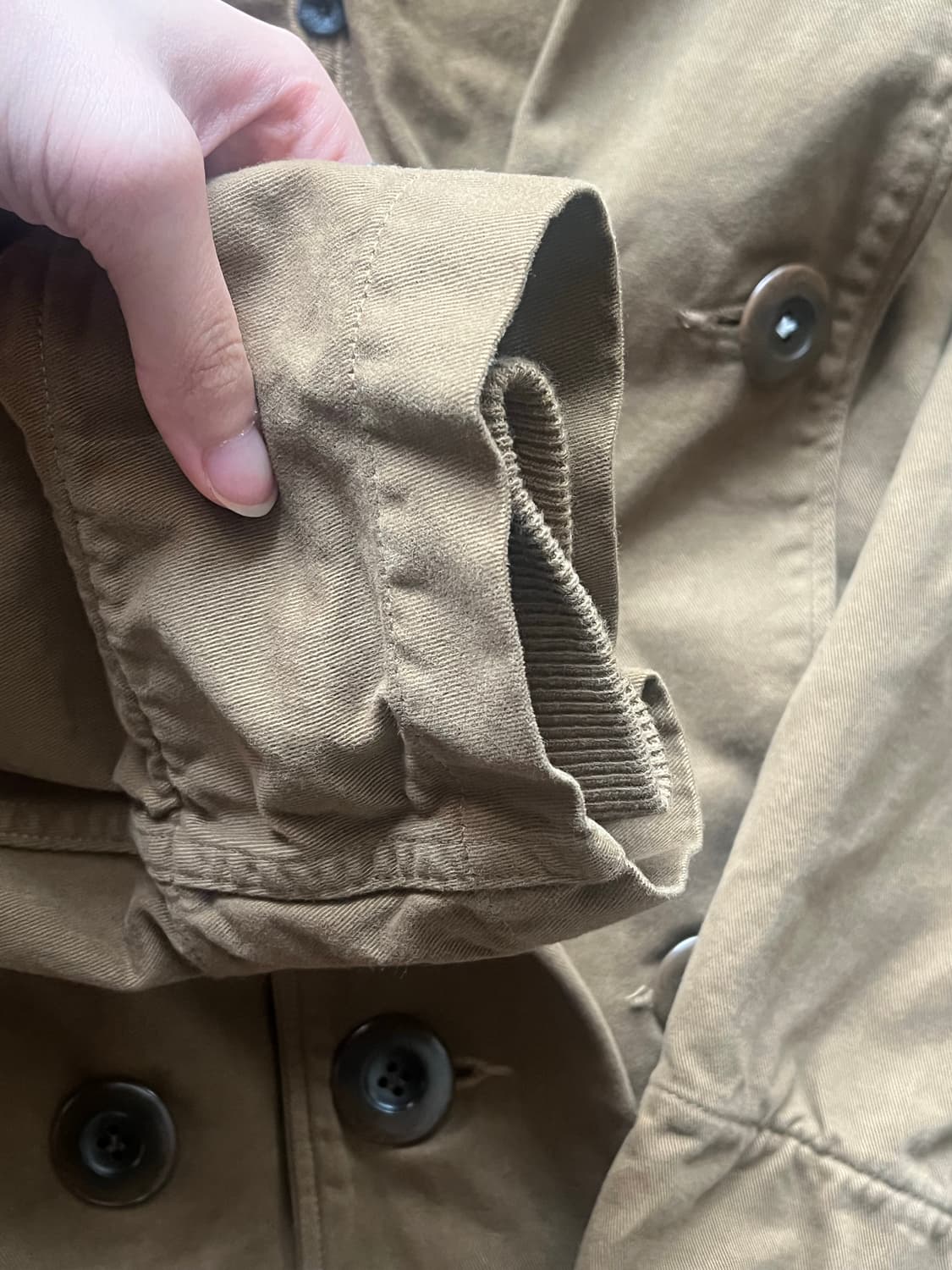 Kapital 캐피칼 카츠라기 피코트 1사이즈 상품이미지5