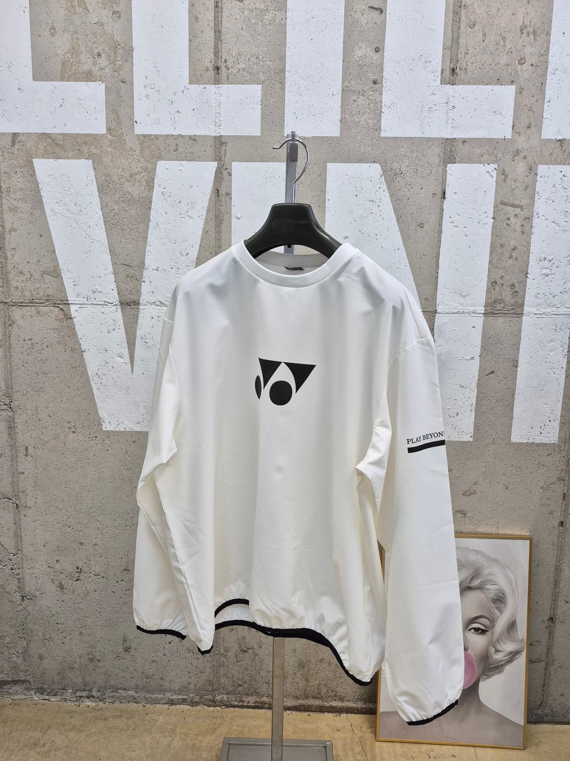 요넥스 이노락  바람막이 화이트 상품이미지1