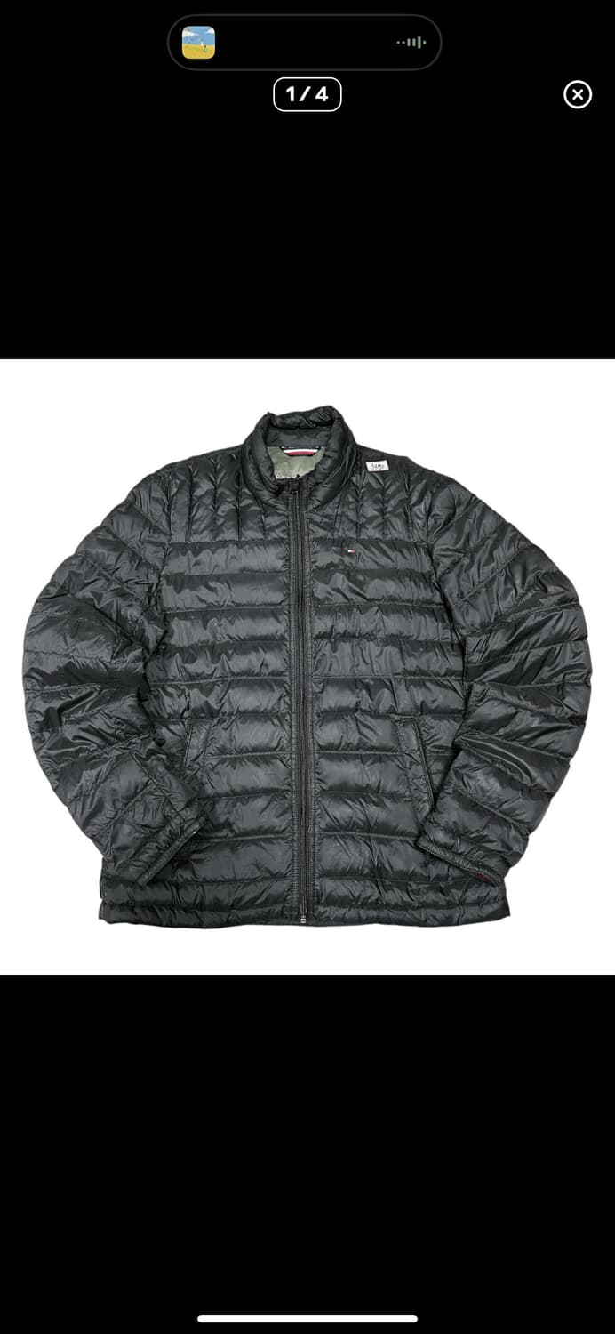  (바배) 타미 힐피거 덕다운 경량 패딩 상품이미지1