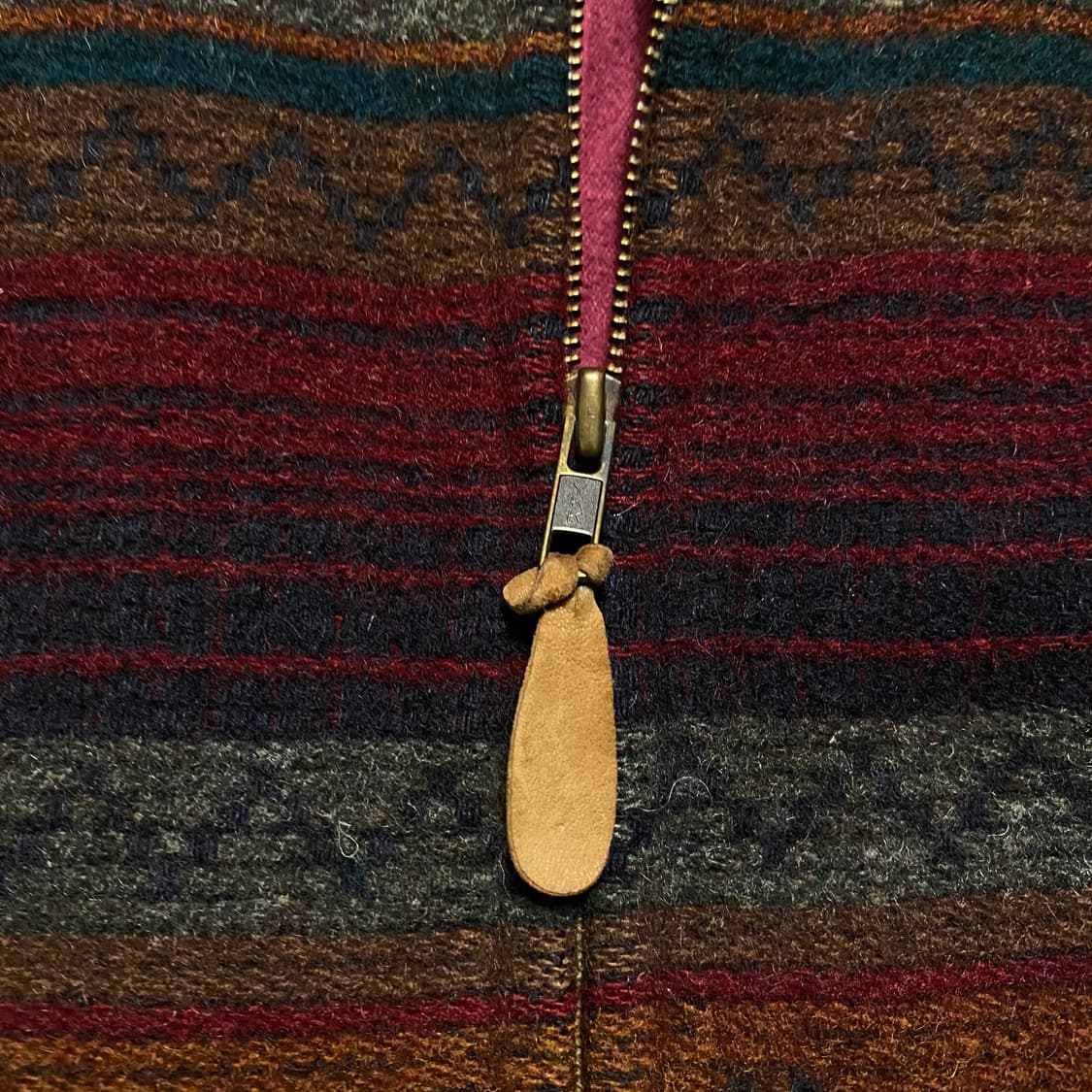 🌊LLBean Aztec wool blanket coat 상품이미지8