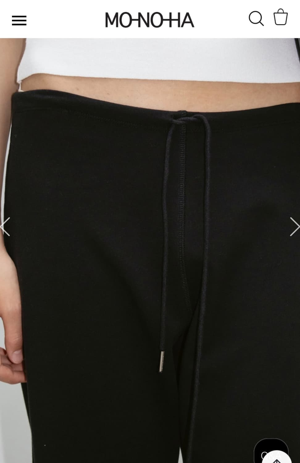Monoha 모노하 Clean Terry Pants 상품이미지3
