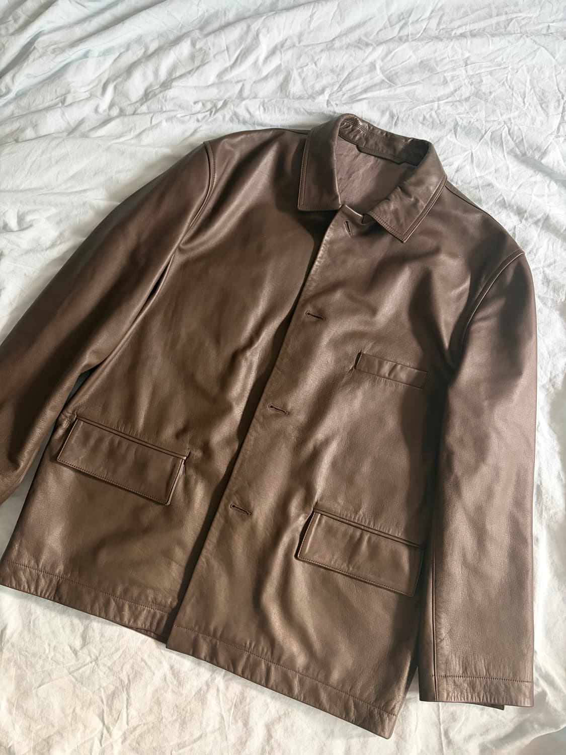 르메르 레더 자켓 상품이미지2