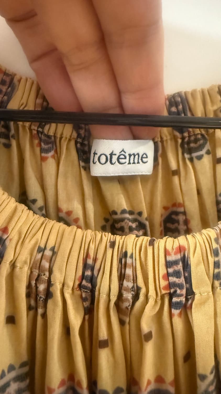 Toteme 토템 벌룬 오프숄더 원피스 상품이미지3