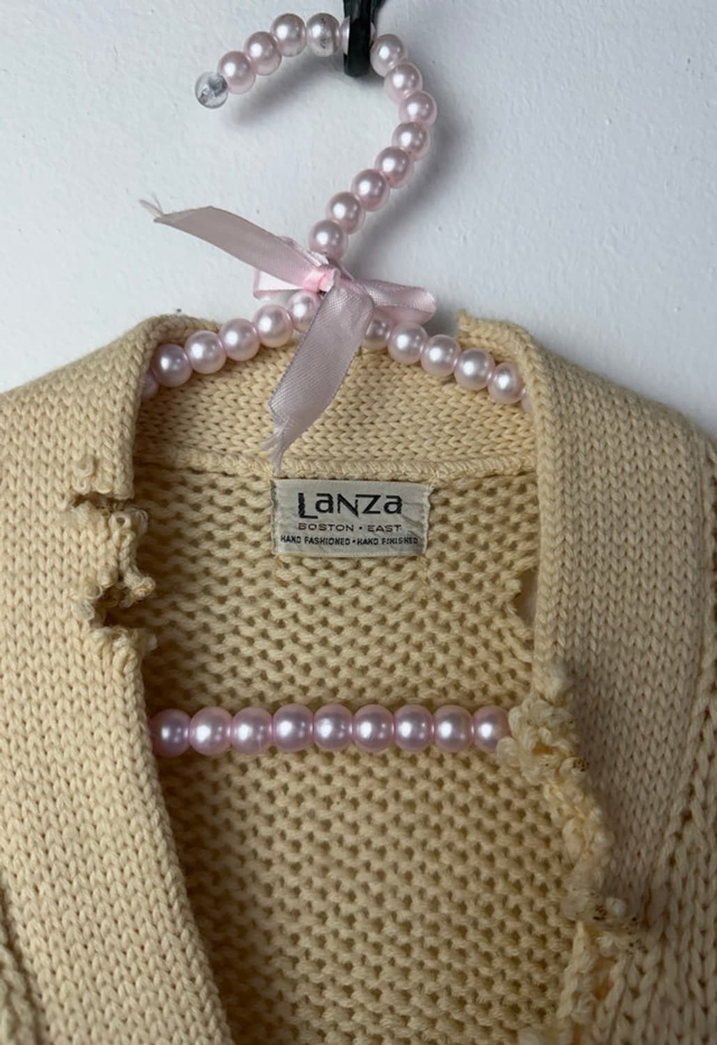 60s Lanza 번드&디스트레스드 레터맨 가디건 상품이미지5