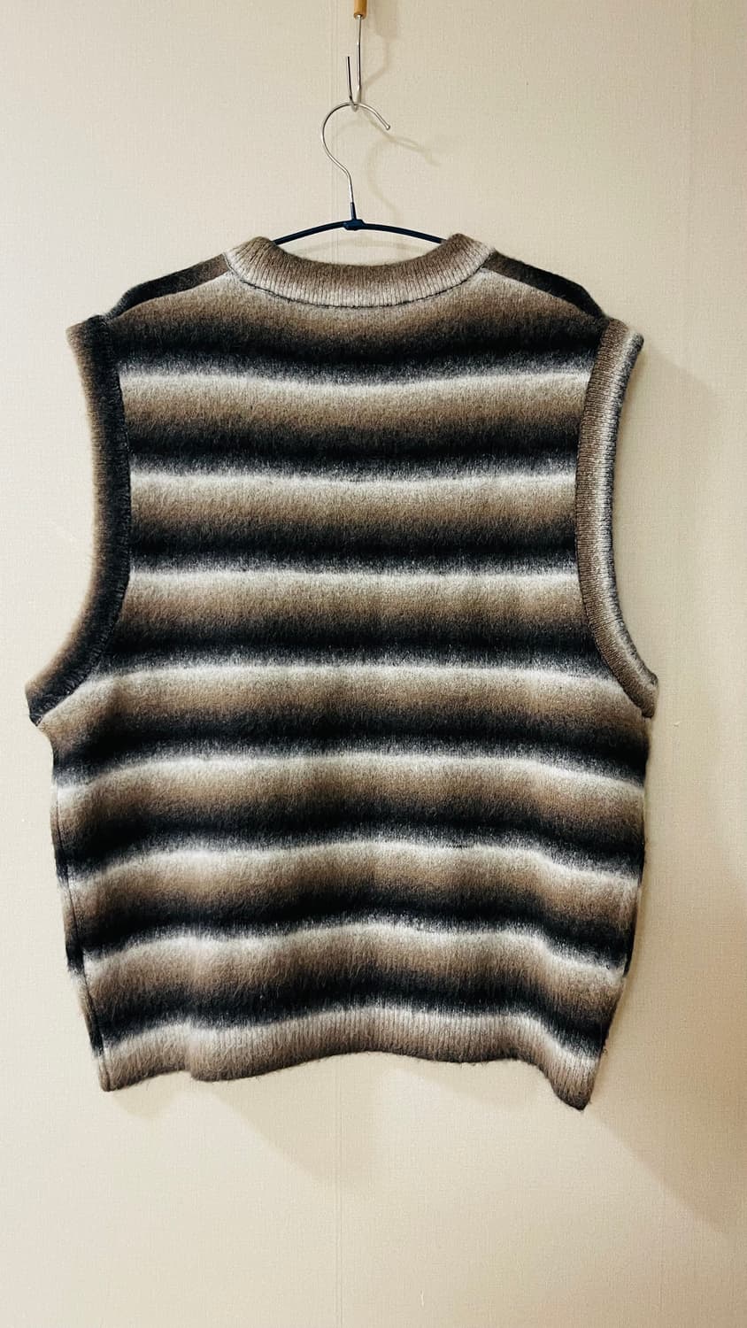 새상품) 엘무드 LMOOD 하이틴 알파카 베스트 니트조끼 정가10만원대 상품이미지8