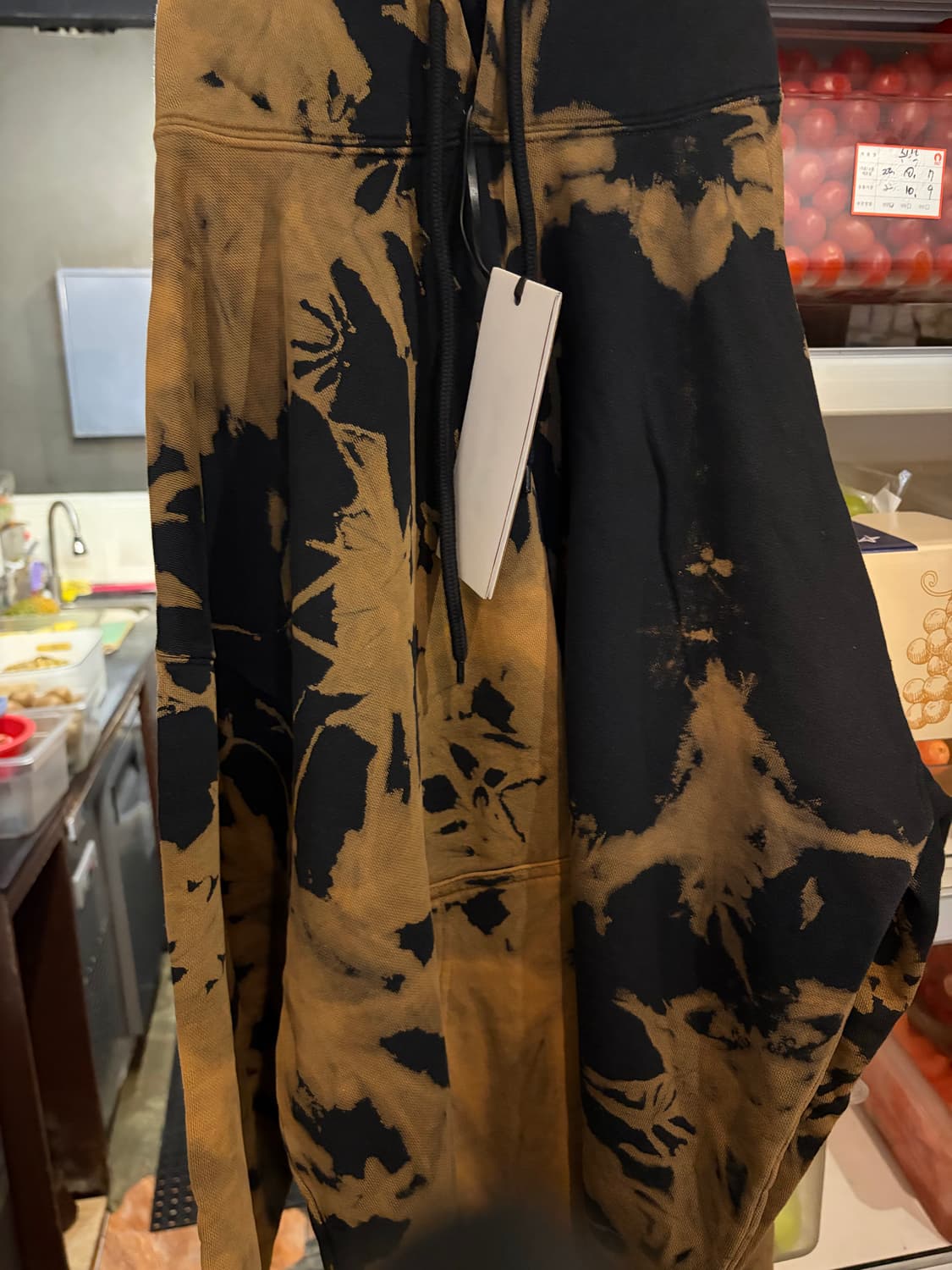 CMMN SWDN 커먼스웨덴 타이다이 후드 브라운 L 상품이미지1