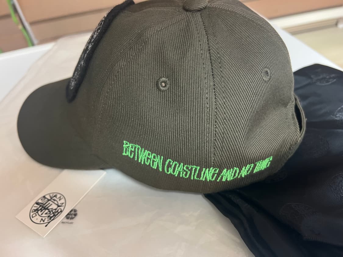 드리스반노튼 스투시 8볼 모자 볼캡 올리브 상품이미지3