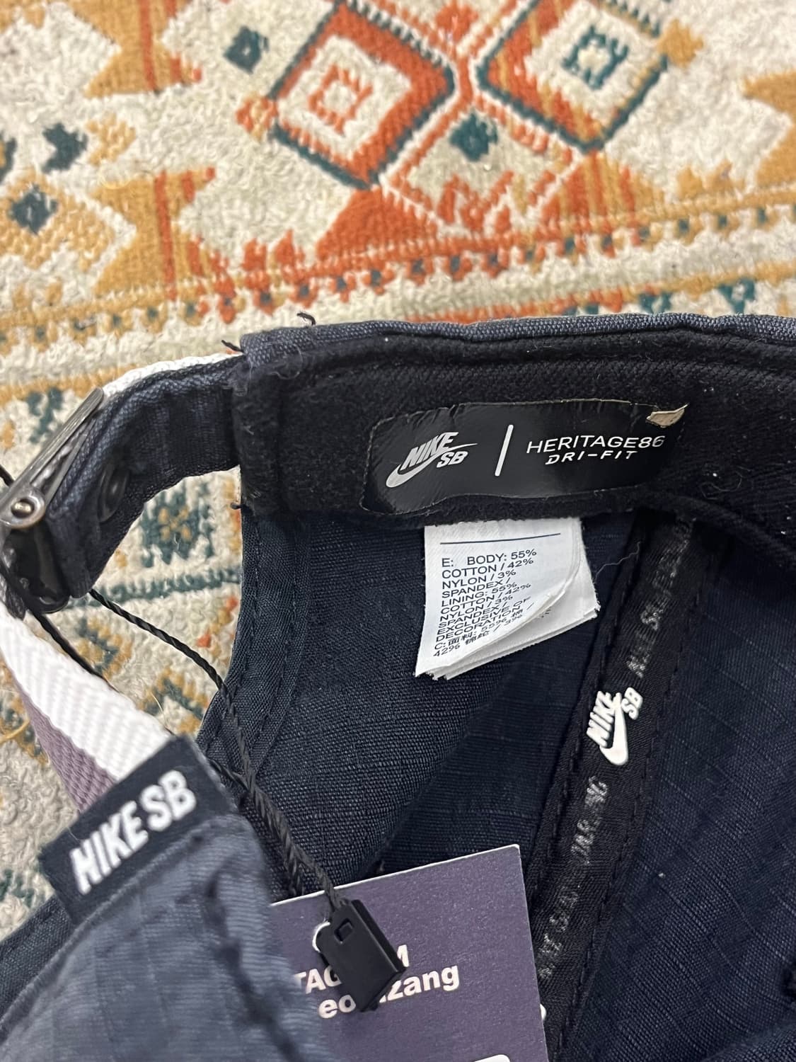 나이키 볼캡 모자 블랙 #csz3248 상품이미지2