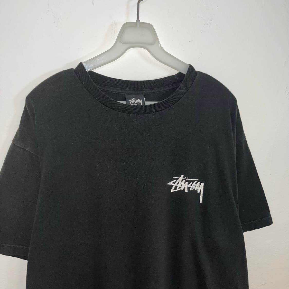 Stussy x Our Legacy black t-shirt 상품이미지5
