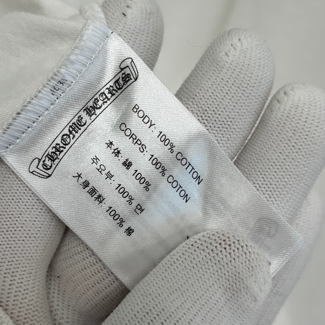 [XL]크롬하츠 스크롤라벨 롱 슬리브 상품이미지4