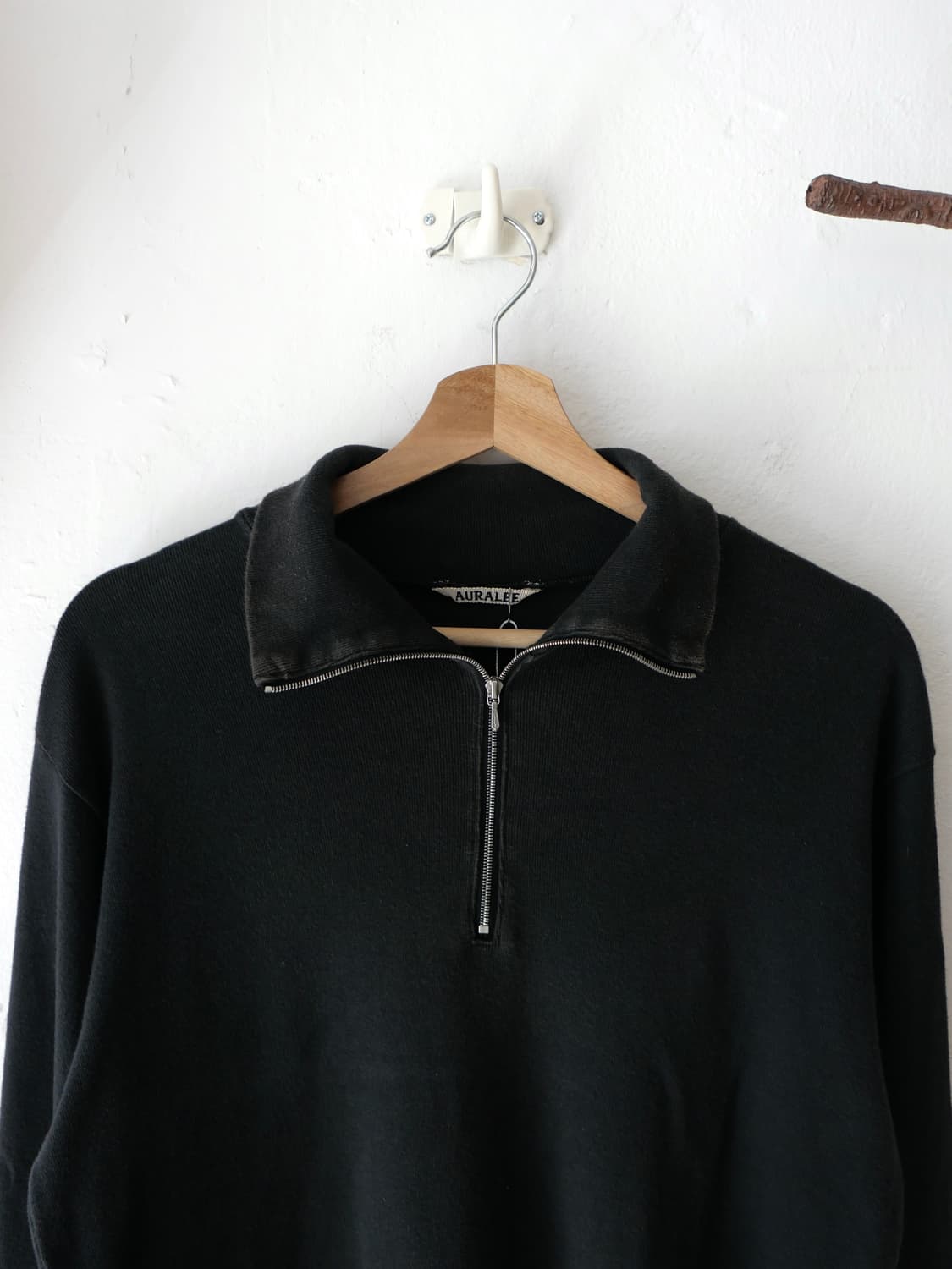 오라리 하프 집 롱슬리브 상품이미지3