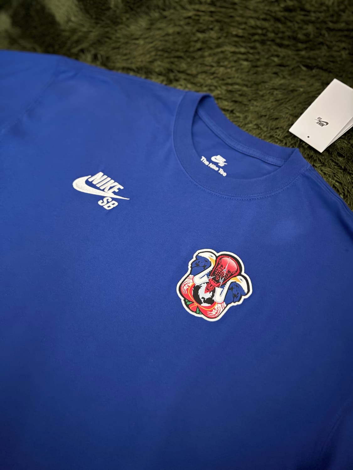 [US XL] 나이키 SB TEAM USA 올림픽 국가대표 티셔츠 로얄 상품이미지2