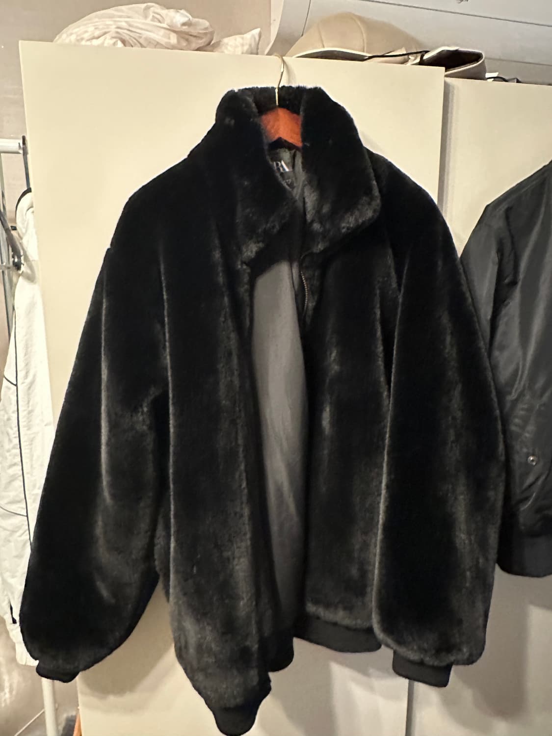 자라 퍼 자켓 상품이미지1