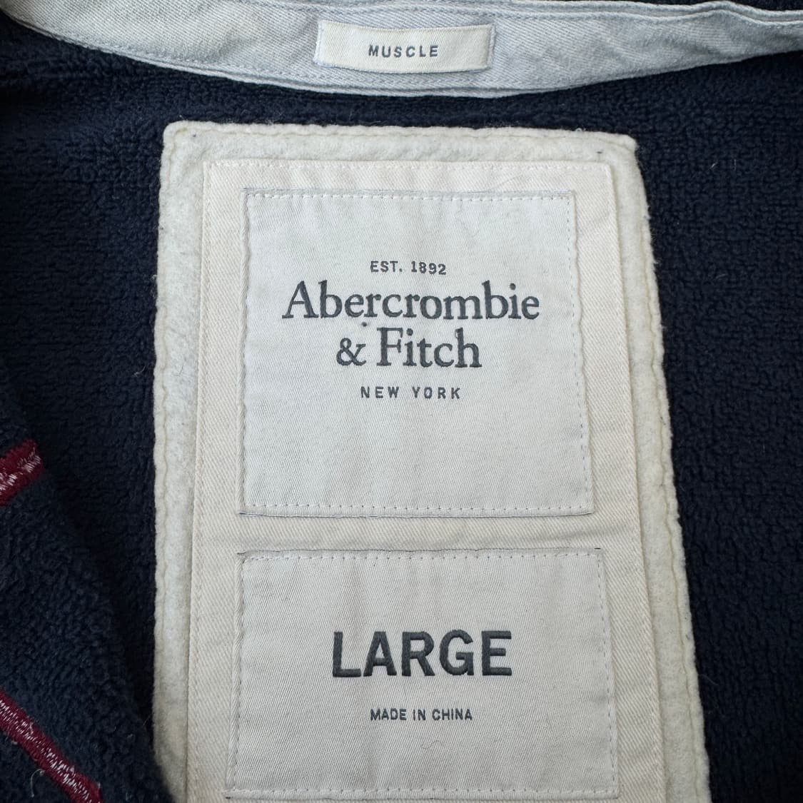 아베크롬비 Y2K 아치로고 후드집업 상품이미지4