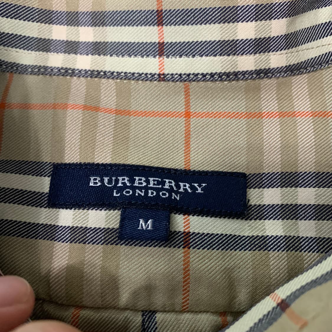 버버리 신형 노바체크 셔츠(정품) 상품이미지7