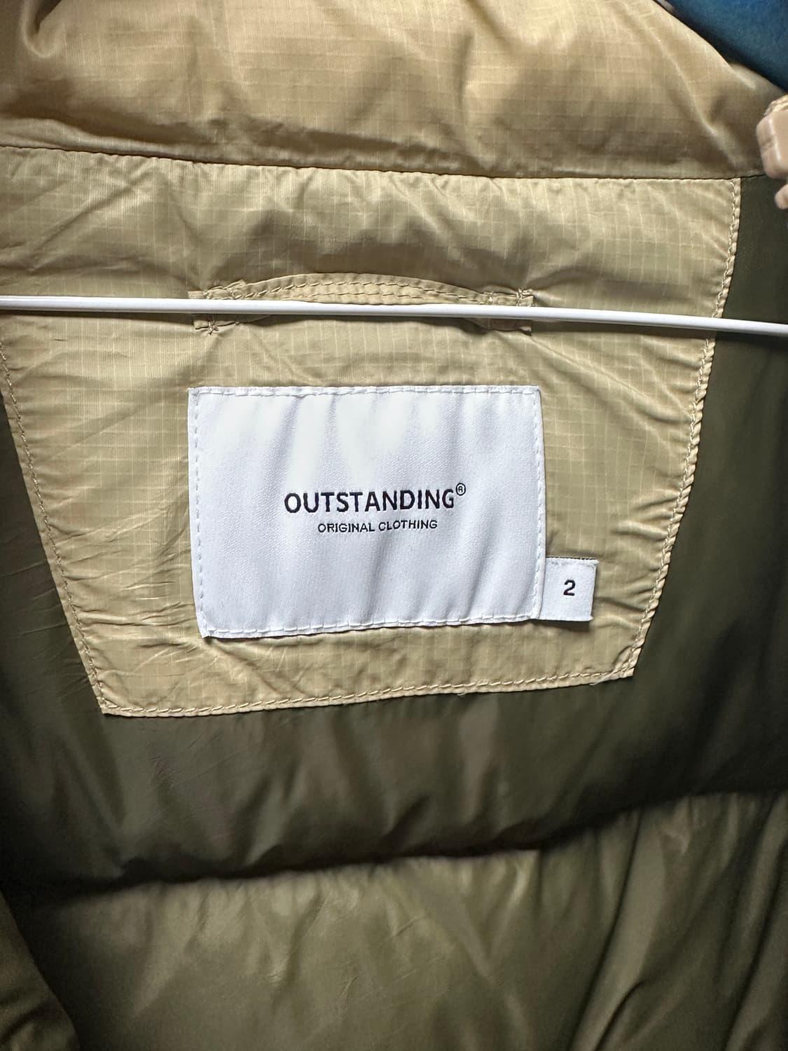 아웃스탠딩 마운틴 다운 파카(베이지) 상품이미지3