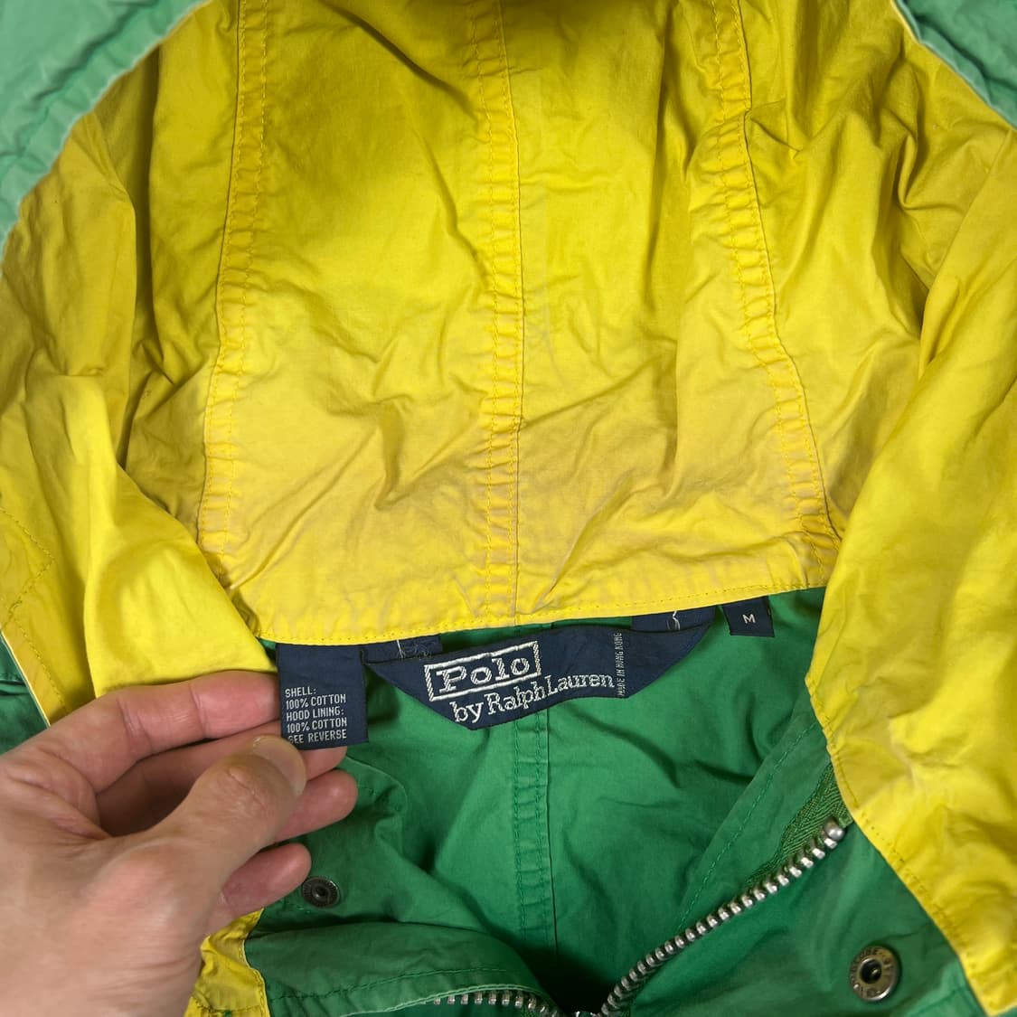 90‘s 92 폴로랄프로렌 스펠아웃 1992 후드자켓 상품이미지8