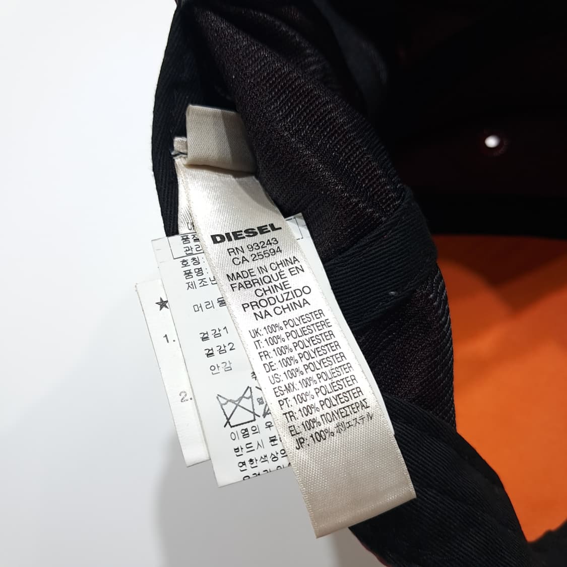 CK060 디젤 독수리 새틴 스카잔 볼캡 모자 상품이미지10