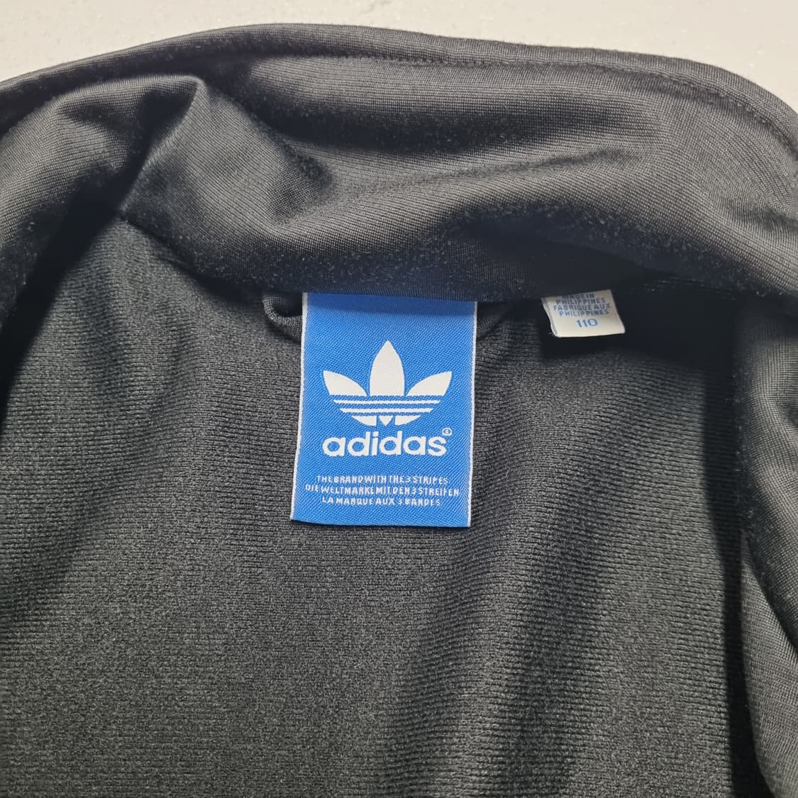 아디다스 구형 파이어버드 져지 블랙 - 110 상품이미지9