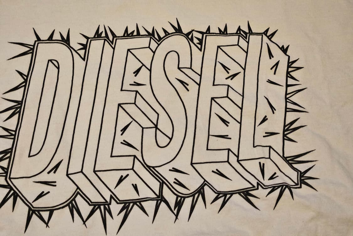 [DIESEL] 디젤 그래픽 반팔 티셔츠 / 정품 상품이미지3