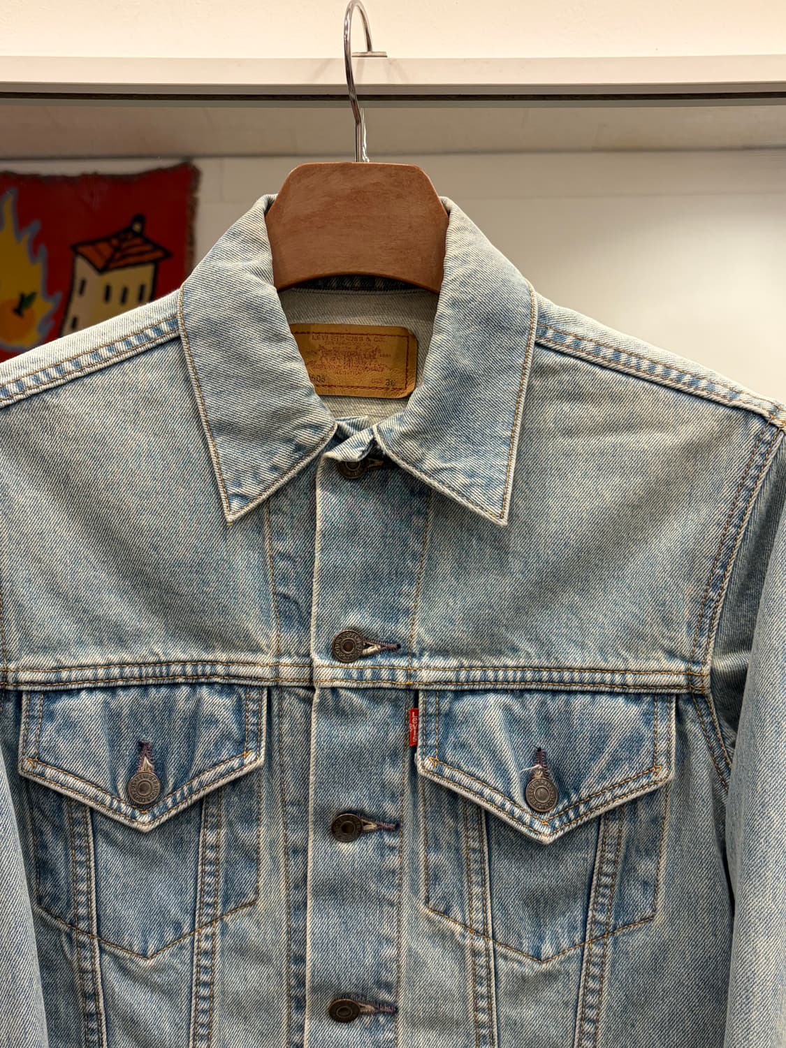 00s Levis 리바이스 70505 데님 트러커 자켓 상품이미지2