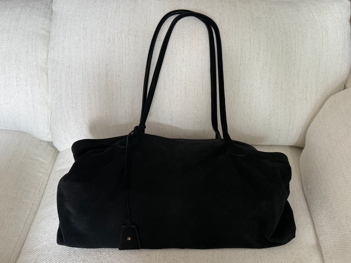 로우클래식 HARICOT BAG_BLACK SUEDE 상품이미지4