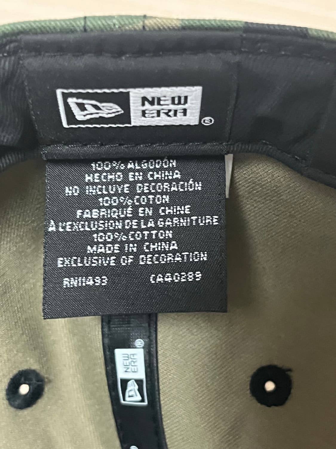 뉴에라 LA 카모 59fifty 7 1/2 판매 상품이미지3