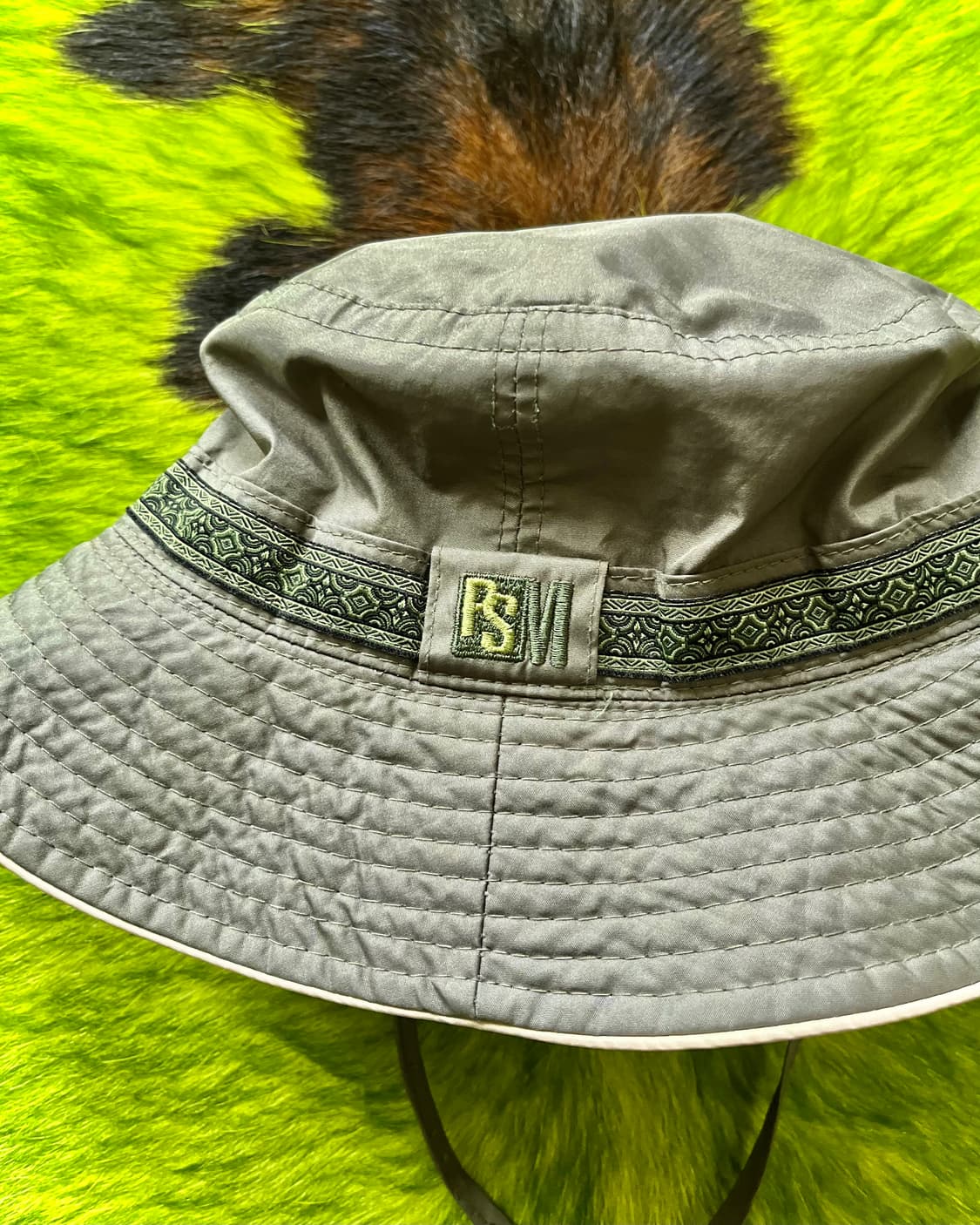 1980-90s Old PRO-SPECS Ethnic Boonie Hat 상품이미지4