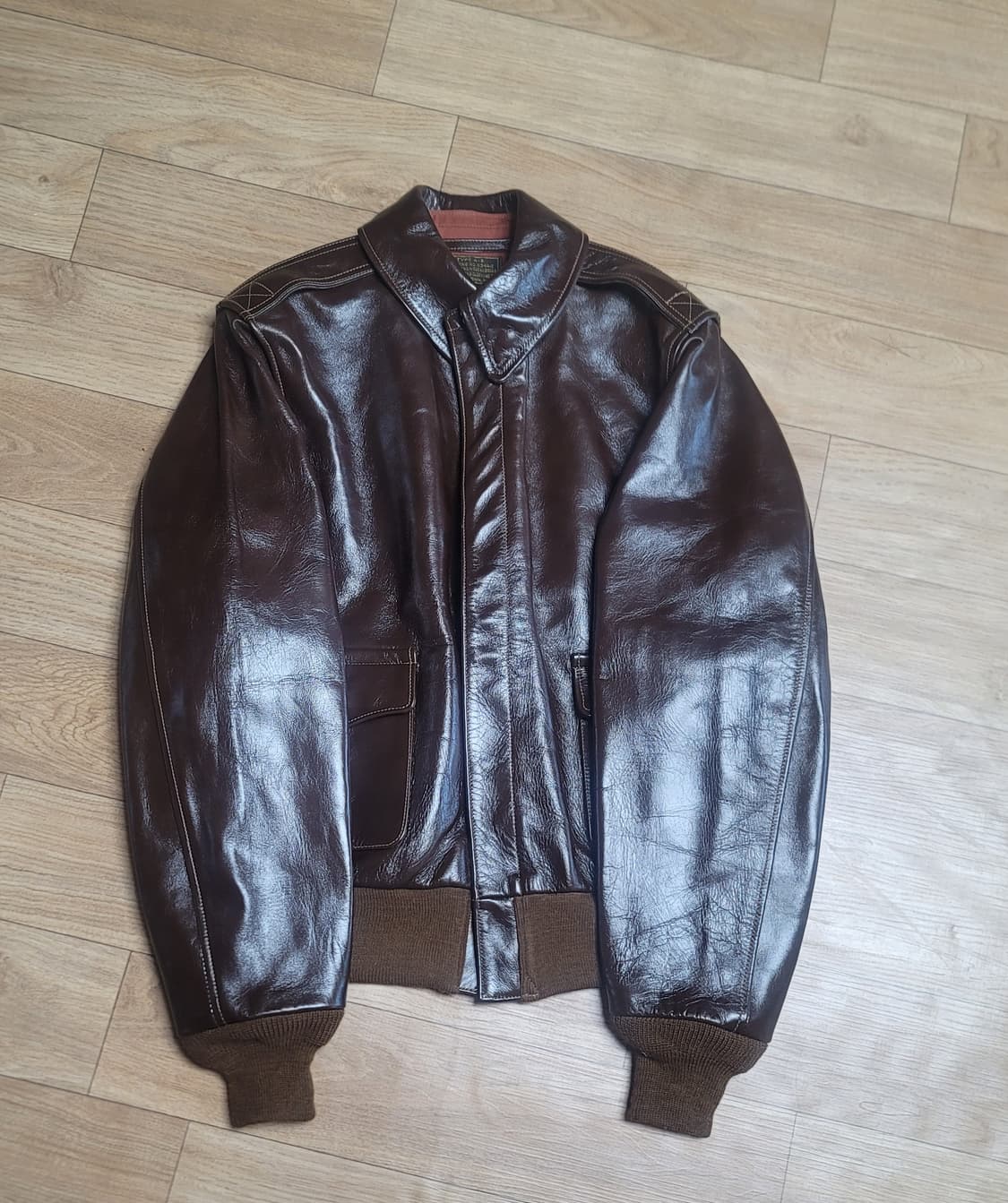 버즈릭슨 A-2 말가죽자켓 42 상품이미지8