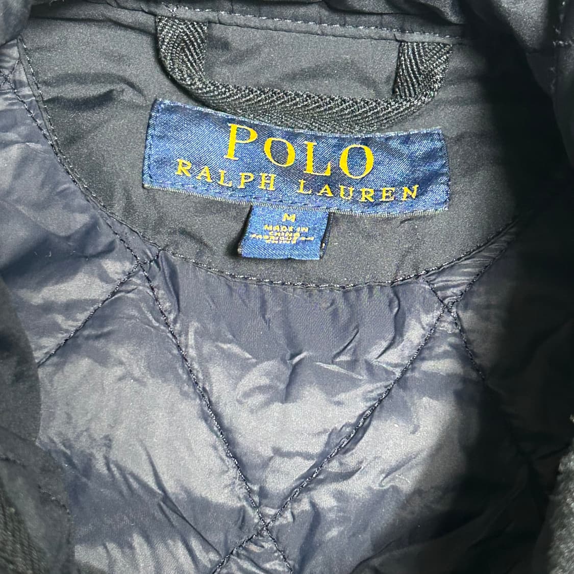 Polo Ralph Lauren 네이비 퀼팅 자켓 상품이미지2