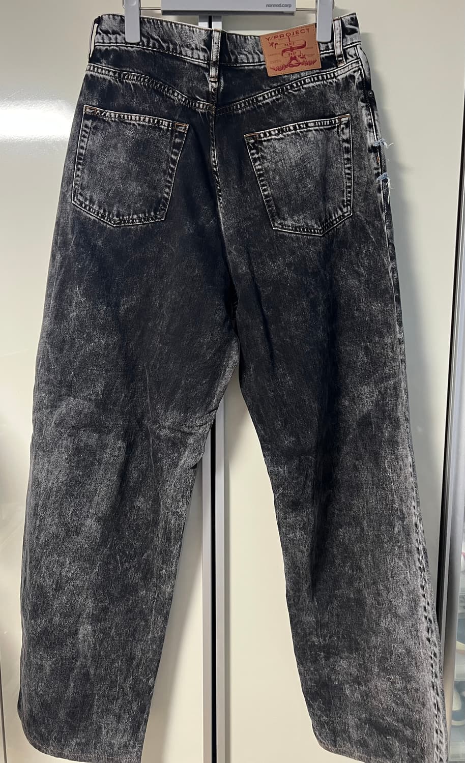 와이프로젝트 파리베스트 데님 블랙 30 상품이미지2