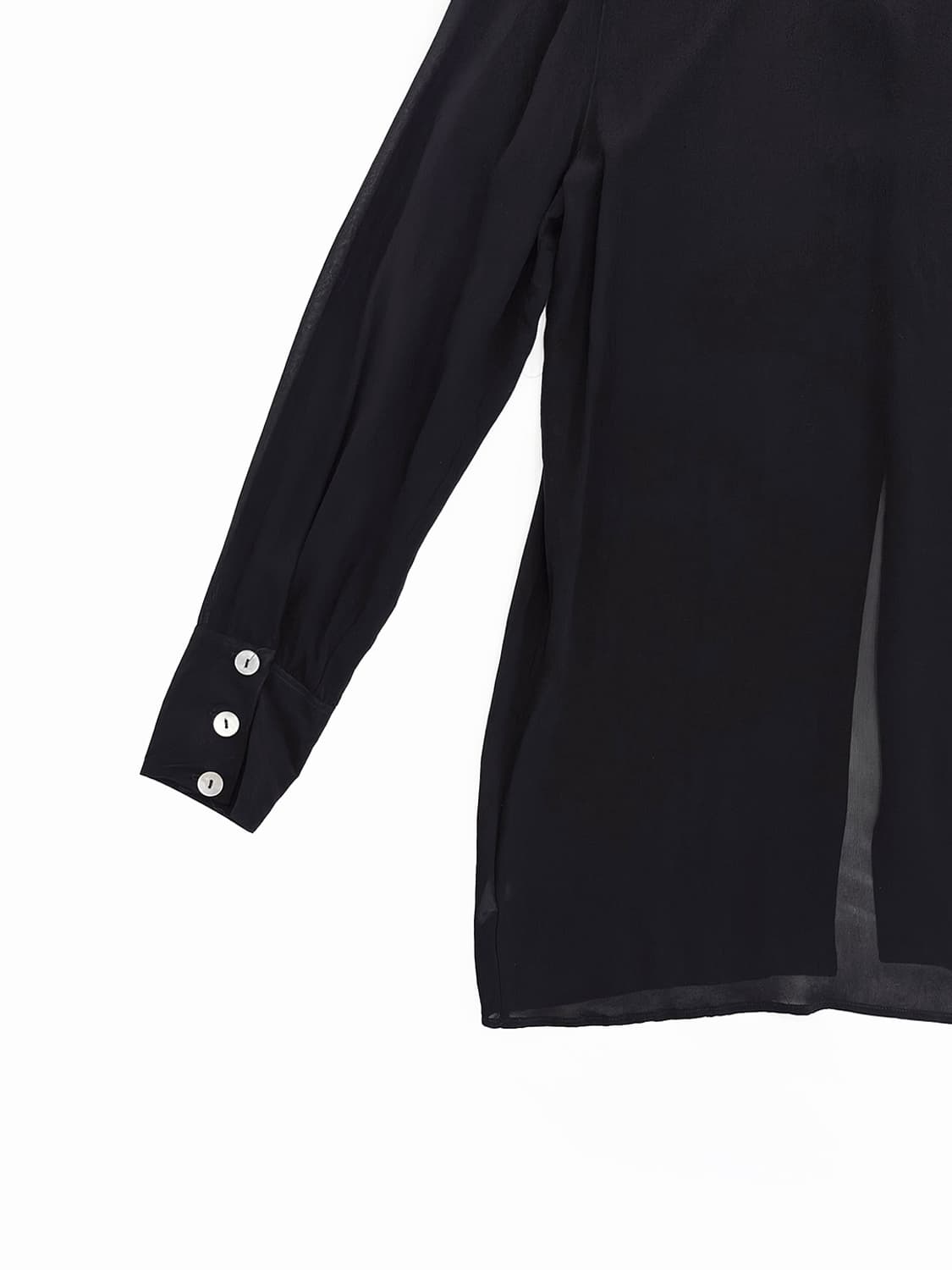 Anne Fontaine Sheer Viscose Blouse/ Os 상품이미지3