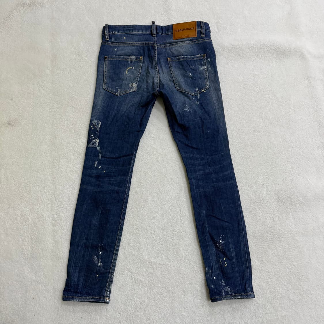 38 디스퀘어드2 데미지 페인트 데님팬츠 0312T 상품이미지2