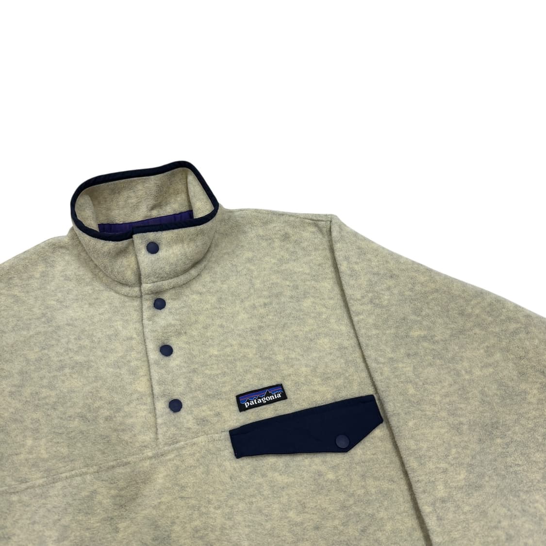 파타고니아 신칠라 스냅티 플리스 풀오버 오트밀 S 상품이미지2