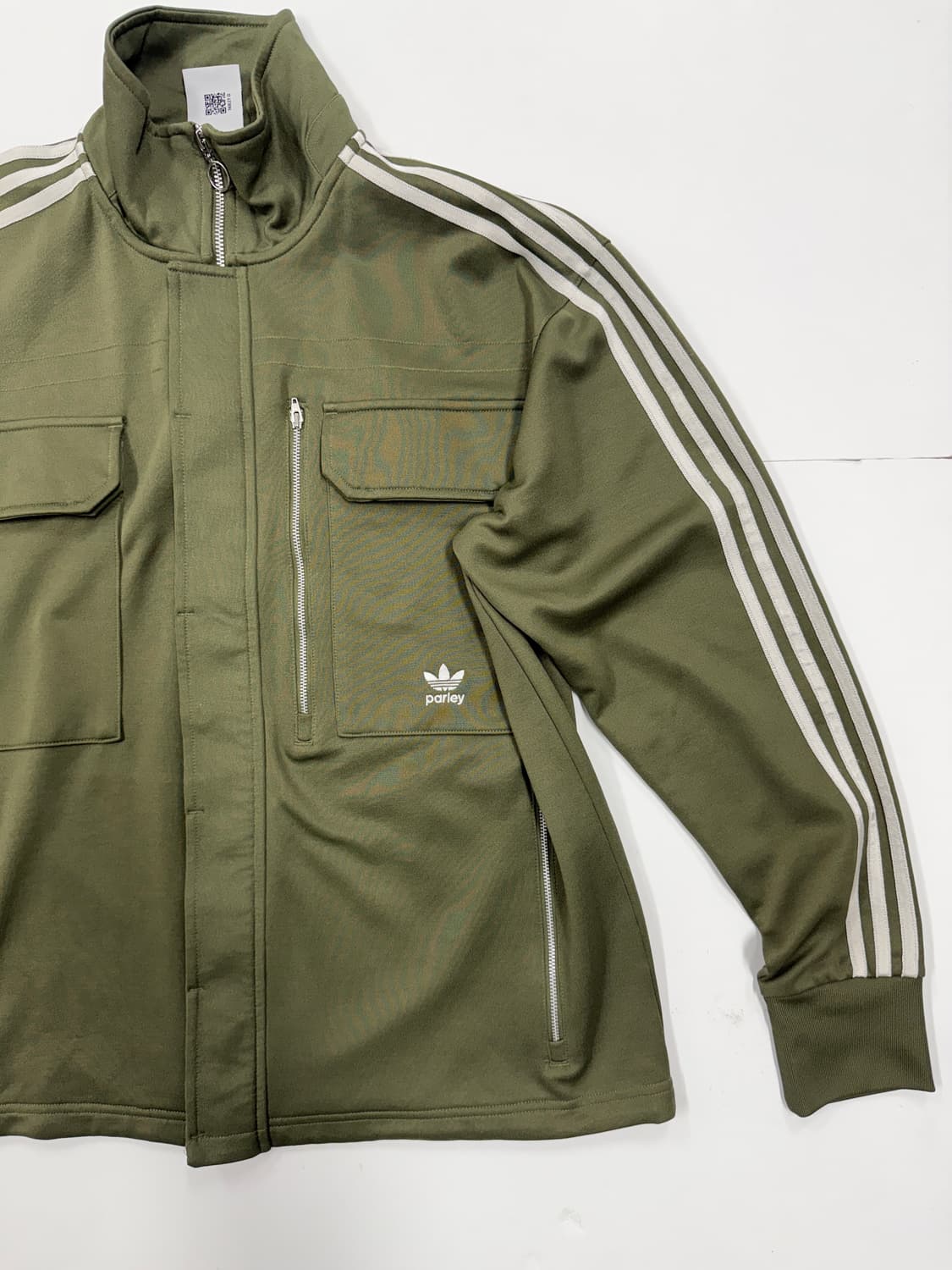 아디다스 오리지널스 x 팔리(Parley) 카키 워크 집업 자켓 상품이미지7