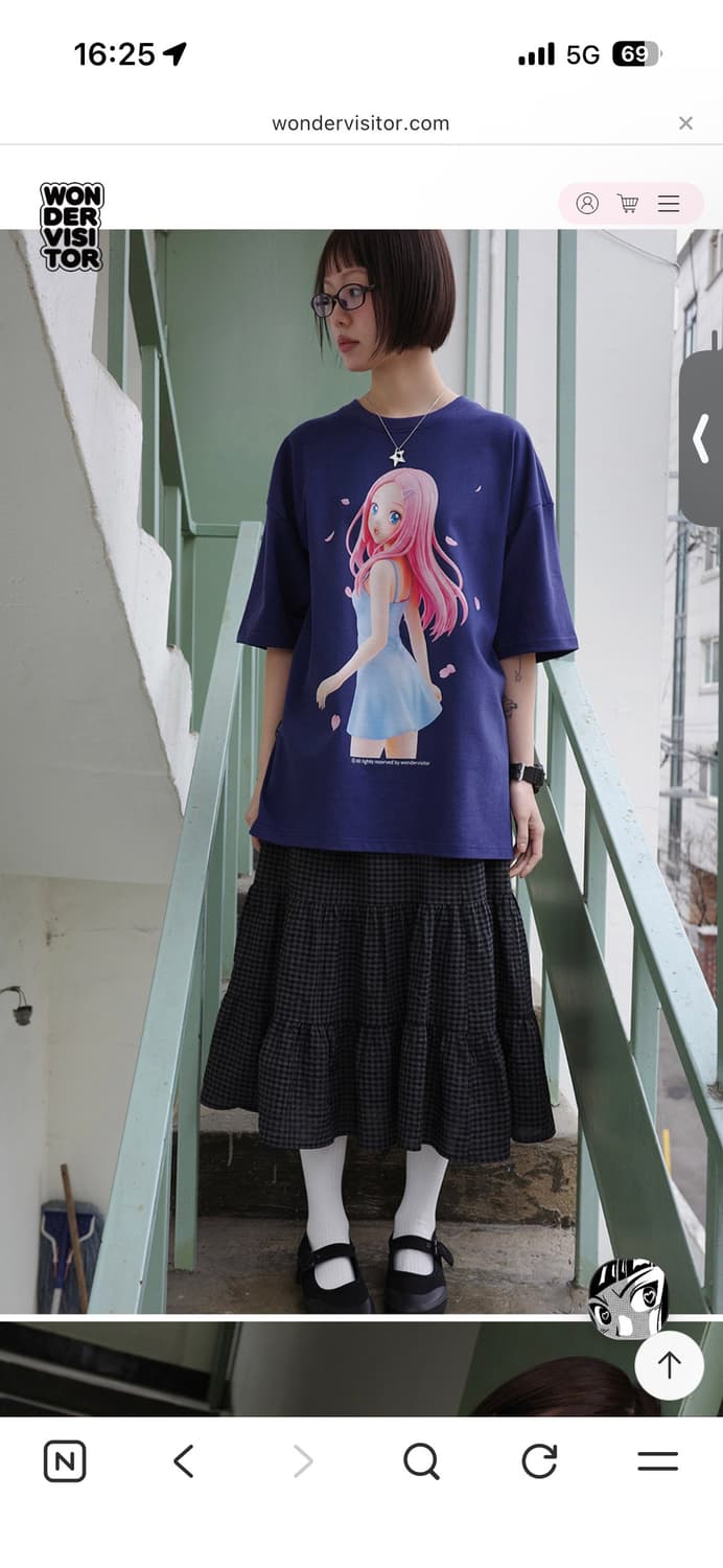 원더비지터 티셔츠 상품이미지3