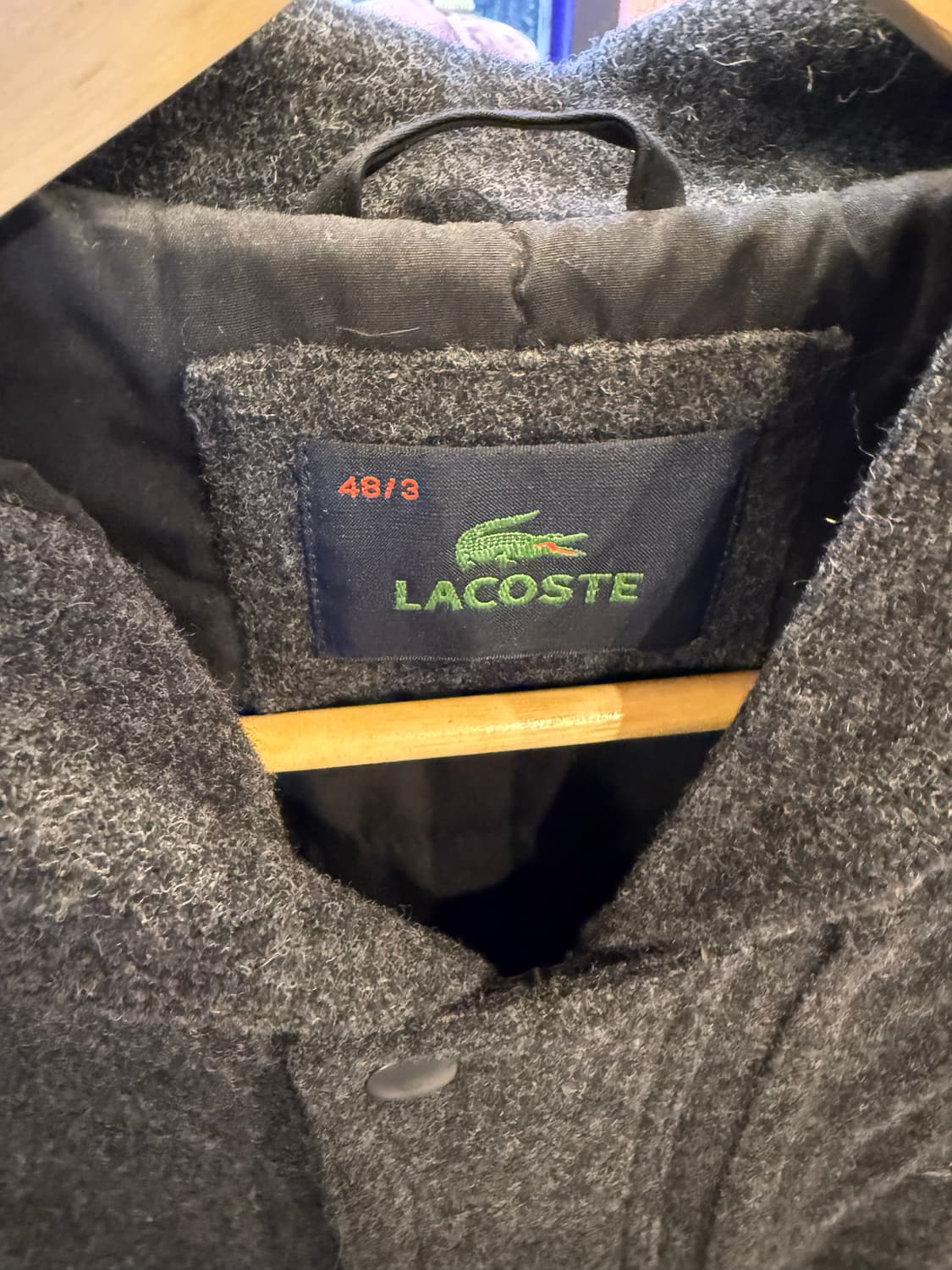 라코스테 차콜 코트 상품이미지2