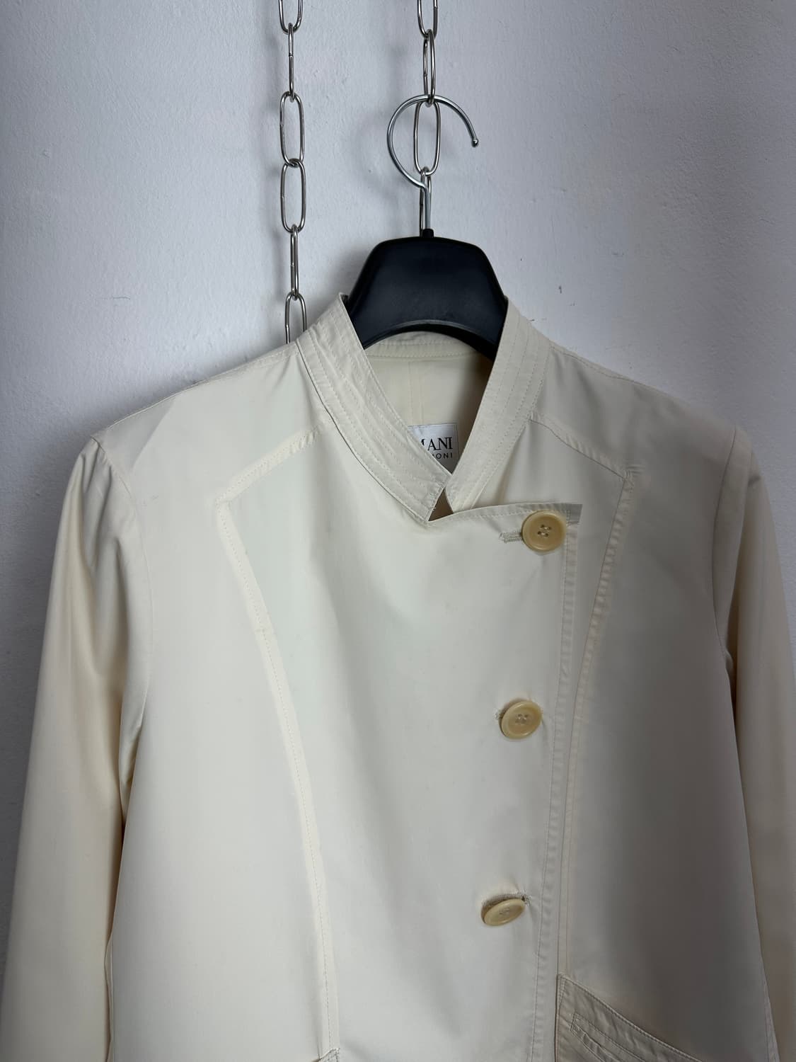Armani Collezioni Cream Asymmetric High- 상품이미지5