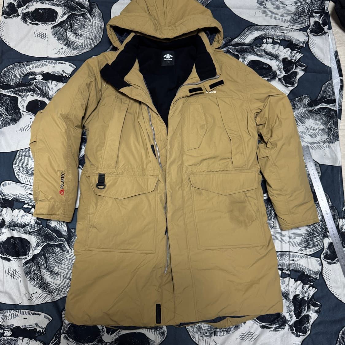 엄브로 스키파카 구스다운  롱패딩 100 L사이즈 상품이미지1