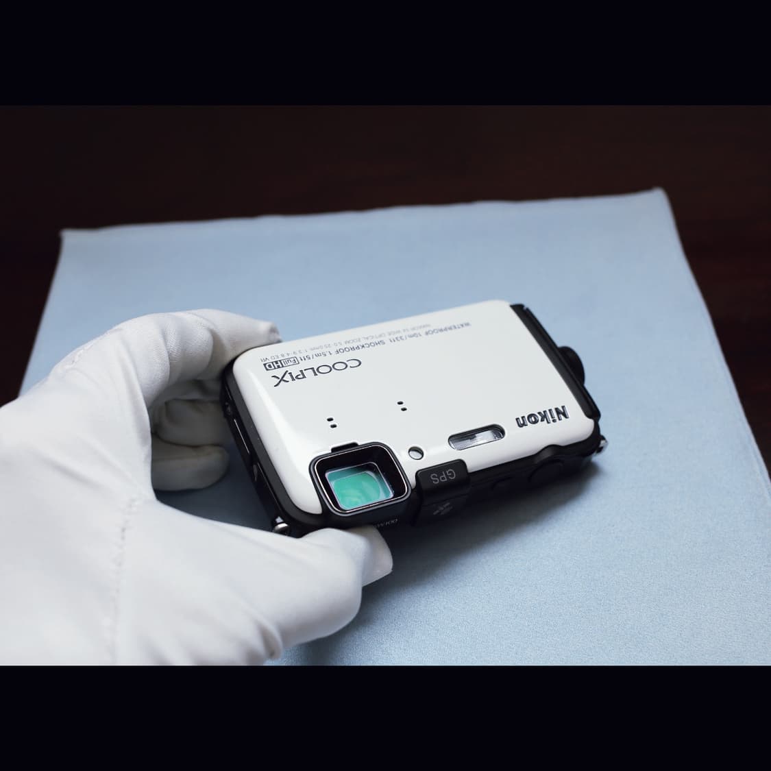 레어<준민트급> 쿨픽스 aw100 (aw110) 화이트 빈티지 디카 상품이미지6